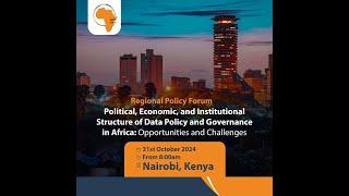 Political Economy and Institutional Structure of Data Policy and Governance in Africa