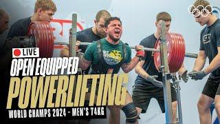   LIVE Powerlifting | Men's 74kg | World Open Equipped Championships