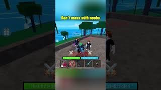 Bro Has Gas At Level 300?? #roblox #bloxfruits #admin #noob