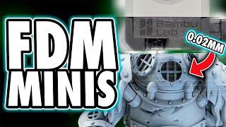 Printing Miniatures on the WORLD'S BEST FDM PRINTER