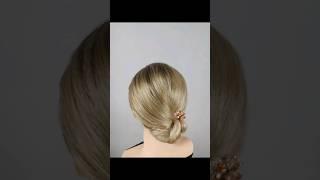 #hairstyle #bunhairstyle #Easy DIY Elegant hair style#KKhairstory