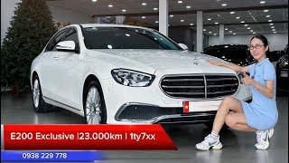 E200 exclusive | 23 000km | còn bảo hành chính hãng !!