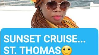 CHASING THE SUNSET CRUISE!! St. Thomas-US Virgin Islands Travel part 1