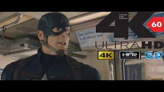 [4k][60FPS] Stopping The Train Clip Avengers  4K 60FPS HFR 3D 3DSBS/VR/Cardboard[UHD] ULTRA HD