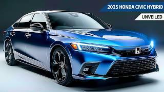 A Closer Look 2025 Honda Civic Hybrid FACELIFT!: The Ultimate Eco-Friendly Car!