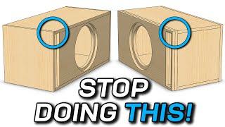 Improve your subwoofer boxes with one simple layout fix!