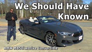 BMW's All-New M850i xDrive Convertible Review - We Should Have Known