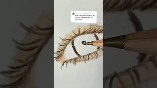 #eyes #trending #pretty #color #art #drawing #hazel #blowup #fyp #shorts