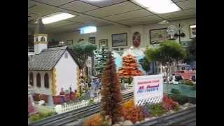 Ron's S Gauge American Flyer Home Layout / Operating Session / 04-18-2015
