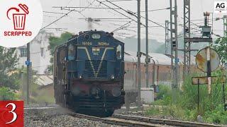 (Part-3/5) Scrapped ALCo locomotives : [4 in 1] WDM-3A and WDG-3A during their Service Days