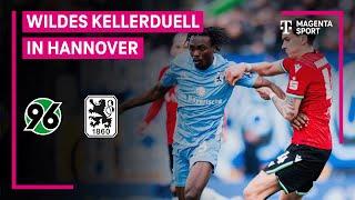 Hannover 96 II - TSV 1860 München, Highlights mit Live-Kommentar | 3. Liga | MAGENTA SPORT