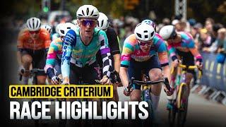 Insane final kilometer  | 2024 Cambridge Criterium highlights, open