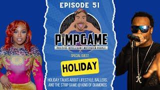 Holiday @holidaythegoldenchild talks about lifestyle, Ballers, and the Strip Game @ King of Diamonds