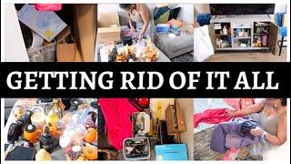 GETTING RID OF ALL OF IT ALL | END OFTHE YEAR CLEAN DECLUTTER ORGANIZE