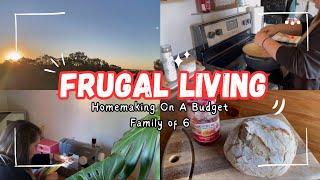 FRUGAL LIVING | Homemaking on a Budget + Low Income Homemaking + Slow Living + On a Budget Meals