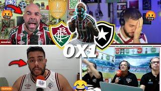 REAÇÕES TRICOLORES RUF RUF REVOLTADOS- FLUMINENSE 0X1 BOTAFOGO- BRASILEIRÃO 2024- VAMOS RIR KKKK