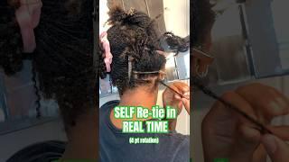 4 pt rotation in real time |DIY microlocs |FULL video on channel