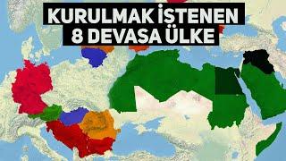 Daha Kurulmadan YIKILAN 8 Devasa Ülke!