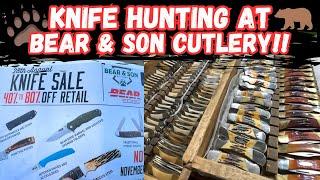 Knife Hunting at Bear & Son Cutlery's Annual Sale!