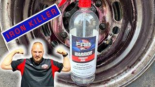 New WARRIOR Iron Remover Combats Iron With Less Odor!