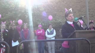 Beverly Breast Cancer Walk 2013 Opening Prayer & Song