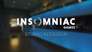 Insomniac Games Studio Redesign Tour 2020