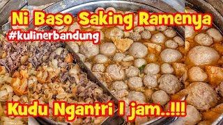 BASO DI BANDUNG INI RAME BANGET PLUS TETELAN MANTAP