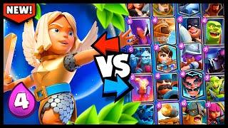 Battle Healer GAMEPLAY vs ALL CARDS - Clash Royale 1v1 battle