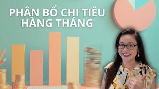 Phân bổ chi tiêu hàng tháng như thế nào?