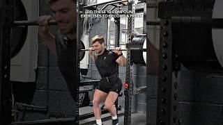 COMPOUND EXERCISES ARE KING #fitness #workout