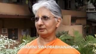 Swamini Swaprabhananda about Chinmaya Pradeep