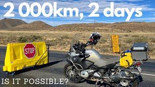 2 000km in 2 days on a 17 year old BMW R1200GS Adventure (Bought Sight Unseen)