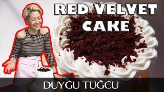 Red Velvet Cake Tarifi  | KIRMIZI KADİFE KEK PASTA NASIL YAPILIR?   | Chef Duygu Tugcu