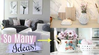 My Spring Home Decor! MissLizHeart