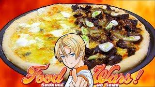 Food Wars ! Takumi Aldini's Doppio Mezzaluna Pizza Recipe (Shokugeki no Soma)