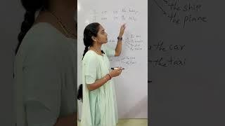 I am in the bus  I am on the bus  || Spoken English in Telugu #spokenenglishintelugu #viralvideo