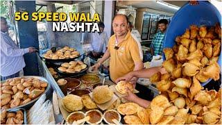 Haryana ka No 1 Desi Jatt Nashta | Street Food India | 2000 प्लेट Roz