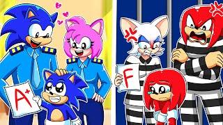 Family Police vs Family Thief!!! - Sonic The Hedgehog 3 Animation