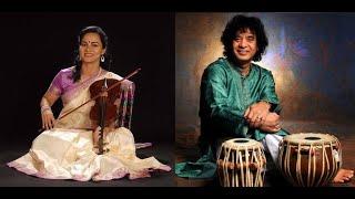 Dr. Sangeeta Shankar (violin) & Ustad Zakir Husssain (tabla) - Raga Miyan Ki Sarang