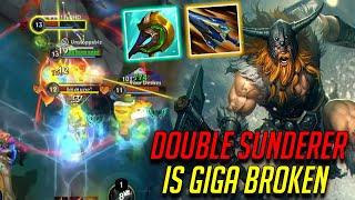 WILD RIFT OLAF DOUBLE SUNDERER COMBO IS INSANE IN SOLOQ