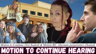 ️LIVE! IDAHO V KOHBERGER | Motion to Continue the University of Idaho Student Murder Trial