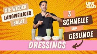 3 Salat Dressings die alles verändern werden!