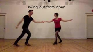 Intro to Swing - basic patterns in 8-count for Lindy hop