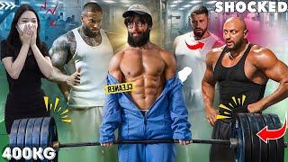 Cleaner ANATOLY Shocks BODYBUILDER in a GYM | Anatoly GYM PRANK 