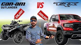 Ram TRX vs Fast ATV : The Ultimate Drag Race Showdown