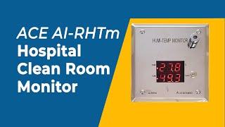 Advanced Temperature and Humidity Monitor for Clean Rooms | Quality & Reliability | Instrukart