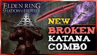 Elden Ring DLC - UNDEAD SAMURAI NEW STRONGEST Katana Build in the Game! (Shadow of the Erdtree)
