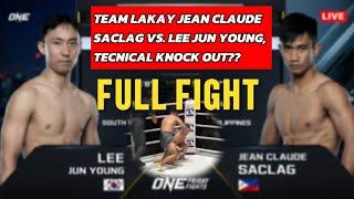 TEAM LAKAY JEAN CLAUDE SACLAG  Vs. LEE JUN YOUNG  , TECHNICAL KNOCKOUT , FULL FIGHT!!