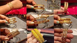 Tanishq 22KT Gold Bangles Compilation Video || Huge Collection of Gold Bangles