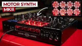 The CRAZY Motor Synth MKII: Unboxing & Super Demo 